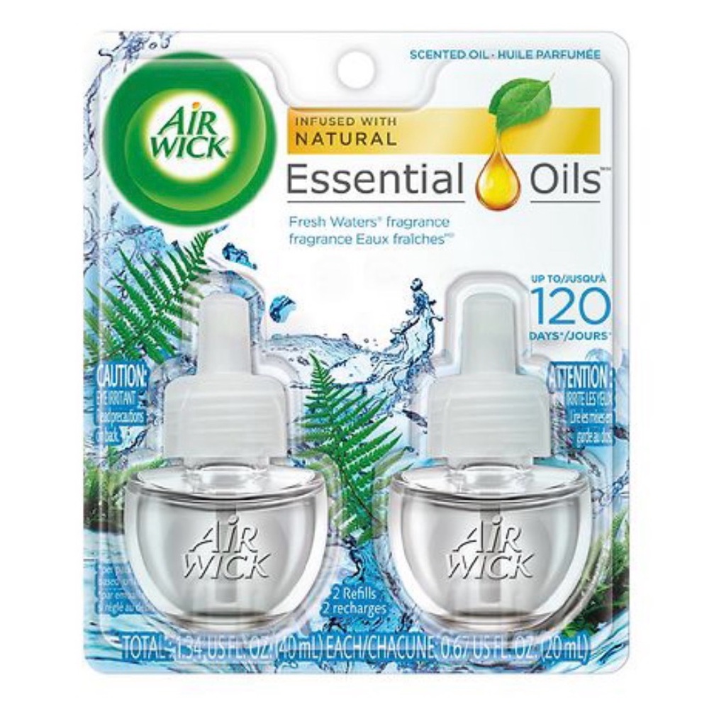 Air Wick Essential Oils Fresh Waters Refill Pack